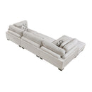 Homelegance Tinley 9555BEG*3CRACVC 3 pc Modular Sectional with Chaise IMAGE 10