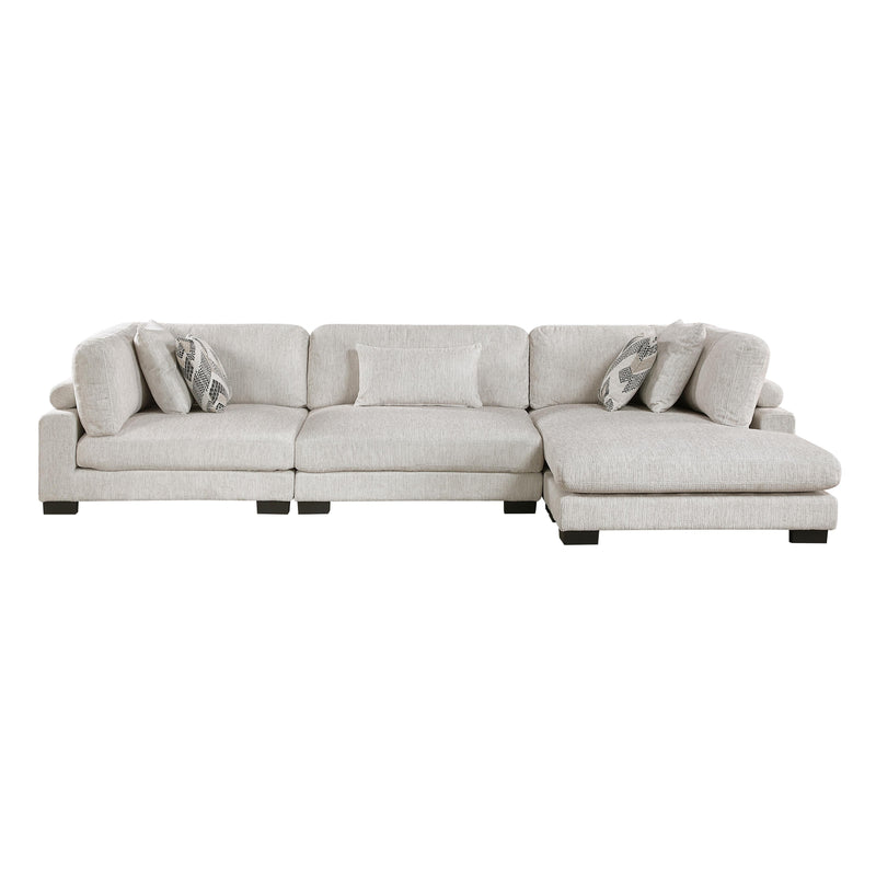 Homelegance Tinley 9555BEG*3CRACVC 3 pc Modular Sectional with Chaise IMAGE 1
