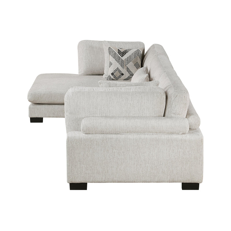 Homelegance Tinley 9555BEG*3CRACVC 3 pc Modular Sectional with Chaise IMAGE 8