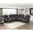 Homelegance Ramone 9508DB*SCPW 3 pc Power Reclining Sectional with Speakers, Subwoofer and LED Lighting IMAGE 13