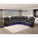 Homelegance Ramone 9508DB*SCPW 3 pc Power Reclining Sectional with Speakers, Subwoofer and LED Lighting IMAGE 14