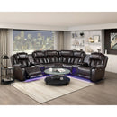 Homelegance Ramone 9508DB*SCPW 3 pc Power Reclining Sectional with Speakers, Subwoofer and LED Lighting IMAGE 16