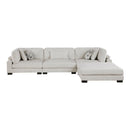Homelegance Tinley 9555BEG*42CRACOT 4 pc Modular Sectional with Ottoman IMAGE 3