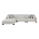 Homelegance Tinley 9555BEG*42CRACOT 4 pc Modular Sectional with Ottoman IMAGE 4