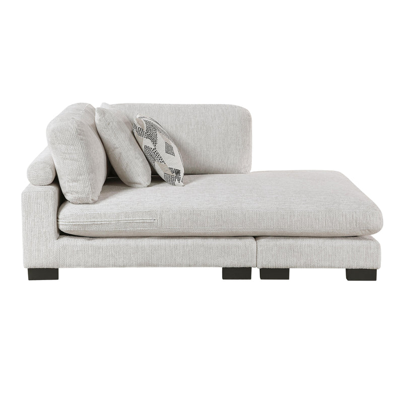 Homelegance Tinley 9555BEG*72CR3ACVCOT 7 pc Modular Sectional with Ottoman IMAGE 19