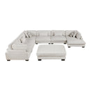 Homelegance Tinley 9555BEG*72CR3ACVCOT 7 pc Modular Sectional with Ottoman IMAGE 3