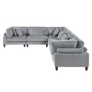 Homelegance 9688GY*63CR3AC 6 pc Modular Sectional IMAGE 3