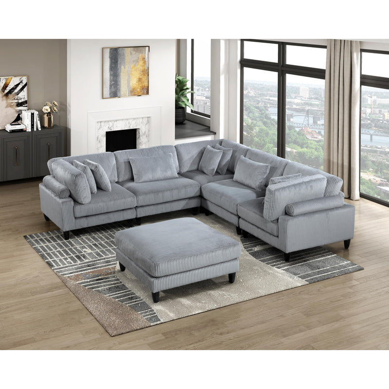 Homelegance 9688GY*63CR2ACOT 6 pc Modular Sectional IMAGE 19