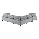 Homelegance 9688GY*53CR2AC 5 pc Modular Sectional IMAGE 3