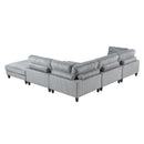 Homelegance 9688GY*52CR2ACOT 5 pc Modular Sectional IMAGE 4