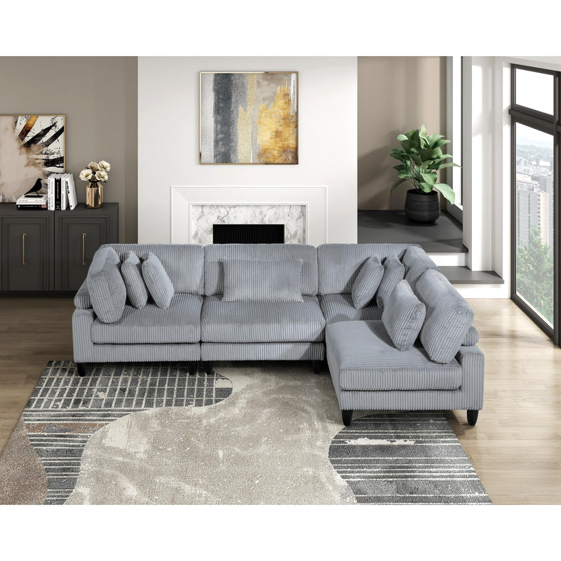 Homelegance 9688GY*42CR2AC 4 pc Modular Sectional IMAGE 19