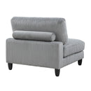 Homelegance 9688GY*62CR2AC2OT 6 pc Modular Sectional with Ottomans IMAGE 14