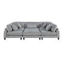 Homelegance 9688GY*62CR3ACOT 6 pc Modular Sectional with Ottoman IMAGE 5