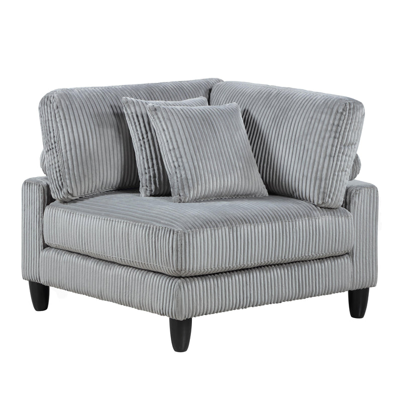 Homelegance 9688GY*62CR3ACOT 6 pc Modular Sectional with Ottoman IMAGE 8