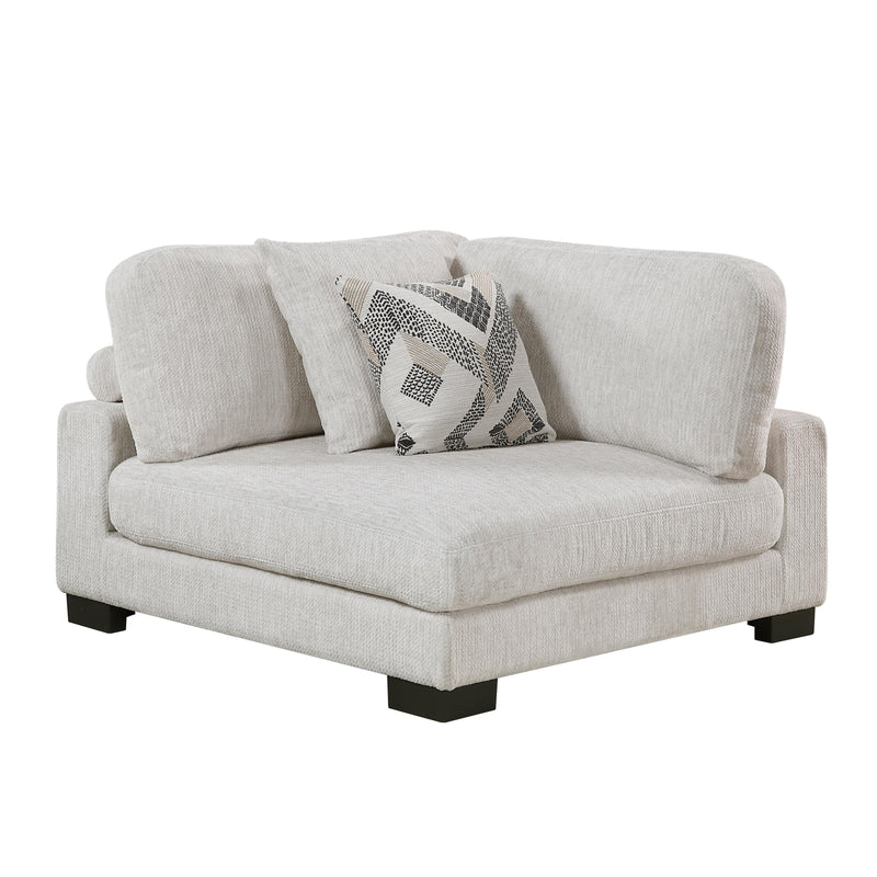 Homelegance Tinley 9555BEG*42CR2AC 4 pc Modular Sectional IMAGE 5