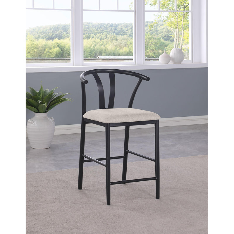 Coaster Furniture Dolman 105539 Counter Height Dining Side Chair - Beige IMAGE 2