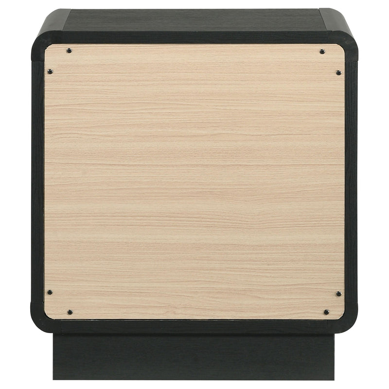  Coaster Furniture Cavelle 223662 2-Drawer Nightstand Bedside Table - Black IMAGE 7