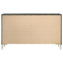  Coaster Furniture Lucia 224993 6-Drawer Dresser Cabinet - Black IMAGE 7