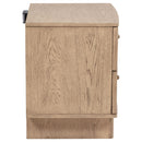  Coaster Furniture Kailani 225042 2-Drawer Nightstand Bedside Table - Beige Oak IMAGE 9