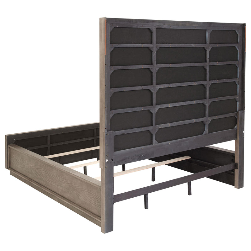  Coaster Furniture Durango 223271KW 80-inch California King Panel Bed - Taupe Oak IMAGE 5