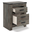 Signature Design by Ashley Frandern B4480-92 Two Drawer Night Stand IMAGE 2