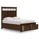 Signature Design by Ashley Taffenbrook B849B2 Queen Panel Storage Bed IMAGE 2