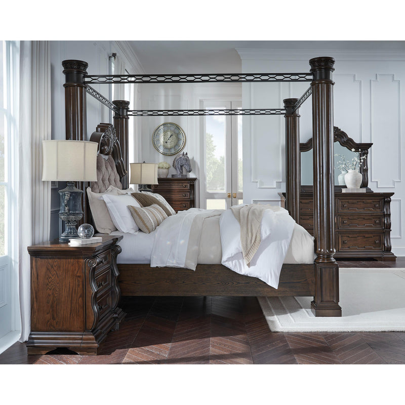  Signature Design by Ashley Maylee B947B10 King Canopy Bed IMAGE 13