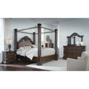  Signature Design by Ashley Maylee B947B10 King Canopy Bed IMAGE 5
