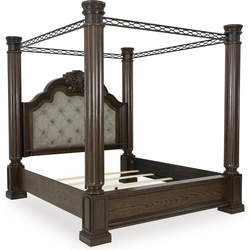  Signature Design by Ashley Maylee B947B11 California King Canopy Bed IMAGE 1