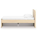  Signature Design by Ashley Onita EB9632B10 Twin Panel Platform Bed with 1 Side Storage IMAGE 4
