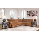  Signature Design by Ashley Temmpton U92708S6 4 pc Reclining Sectional IMAGE 3