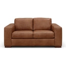  Leather Italia USA Inglewood 1020-2014-02B5800A Loveseat - Vintage Brown Derby IMAGE 1