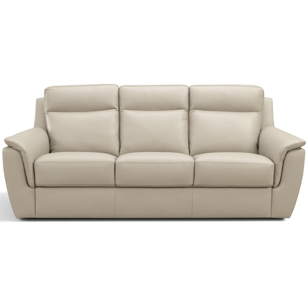  Leather Italia USA Maddox 1020-1814-03N1633A Sofa - Taupe Khaki IMAGE 1