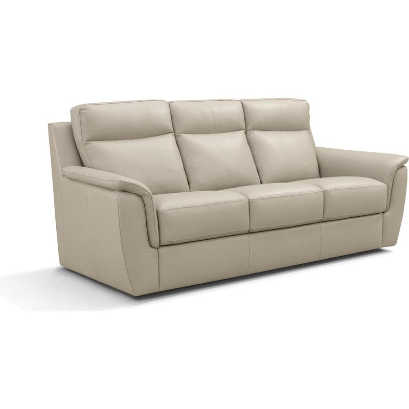  Leather Italia USA Maddox 1020-1814-03N1633A Sofa - Taupe Khaki IMAGE 2
