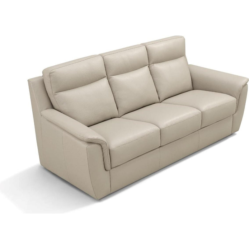  Leather Italia USA Maddox 1020-1814-03N1633A Sofa - Taupe Khaki IMAGE 4