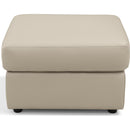  Leather Italia USA Maddox 1020-1814-00N1633A Ottoman - Taupe Khaki IMAGE 1