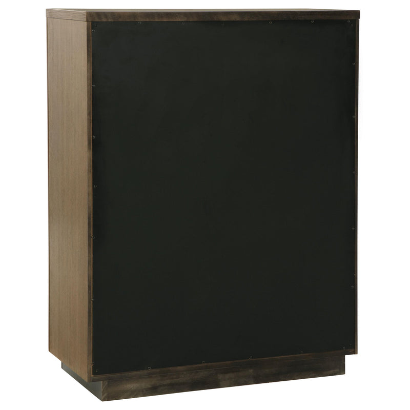 Coaster Furniture Terrace 224905 5-Drawer Chest of Drawers - Ash Brown IMAGE 5