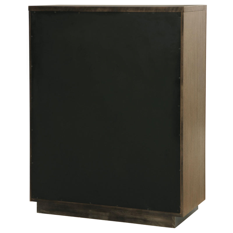Coaster Furniture Terrace 224905 5-Drawer Chest of Drawers - Ash Brown IMAGE 7