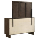 Coaster Furniture Glenwood 225013M 6-Drawer Dresser and Mirror - Warm Brown IMAGE 5