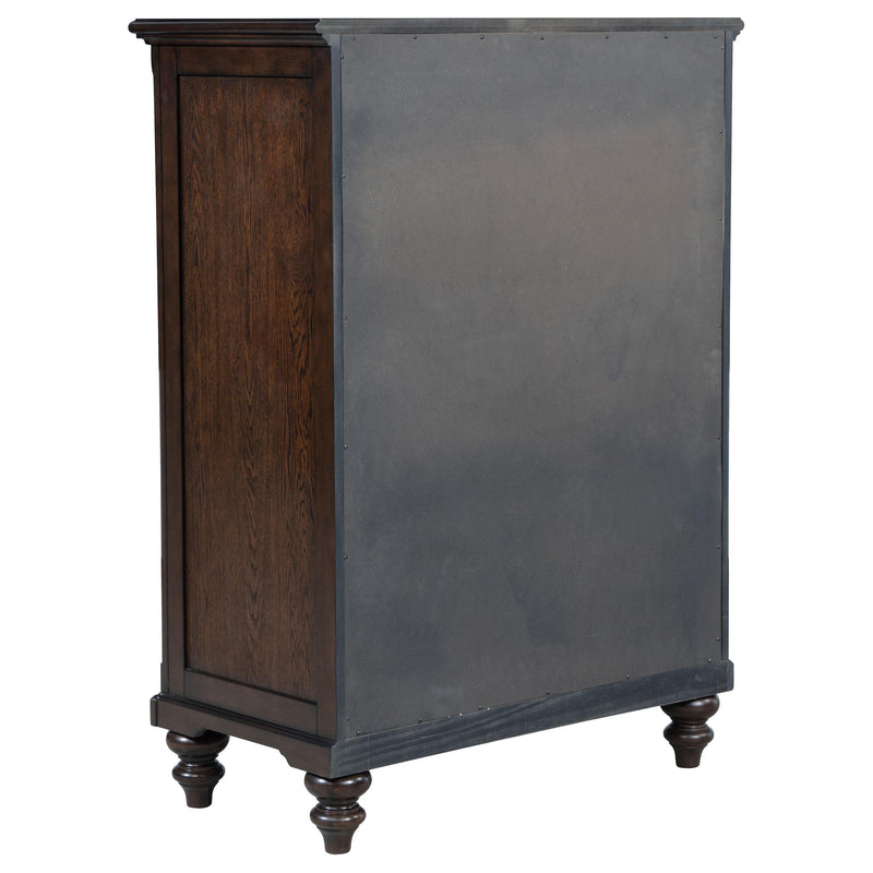 Coaster Furniture Andover 223635 5-Drawer Chest of Drawers - Dark Oak IMAGE 5