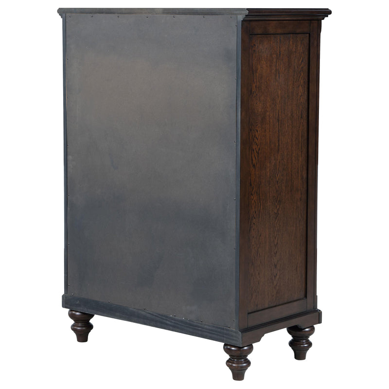 Coaster Furniture Andover 223635 5-Drawer Chest of Drawers - Dark Oak IMAGE 7