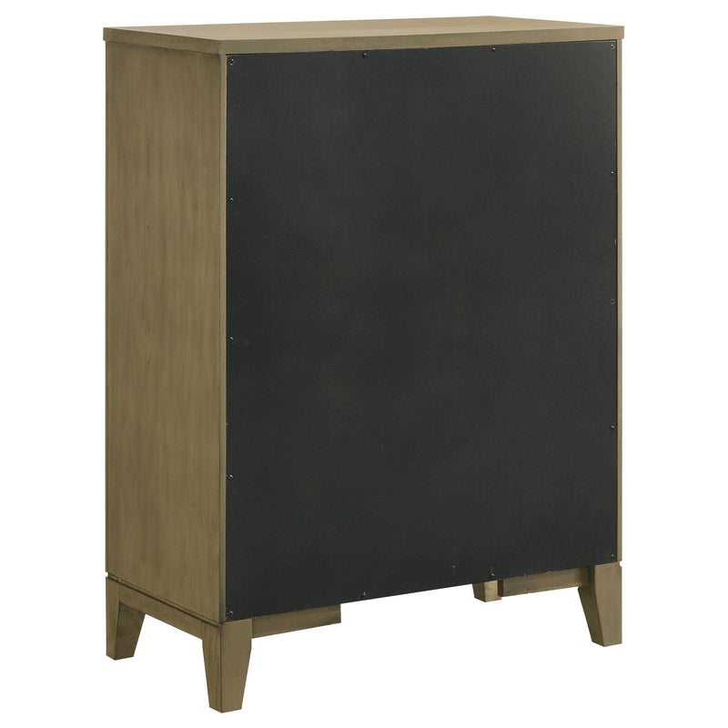 Coaster Furniture Granada 224925 5-Drawer Bedroom Chest of Drawers - Natural Pine IMAGE 5