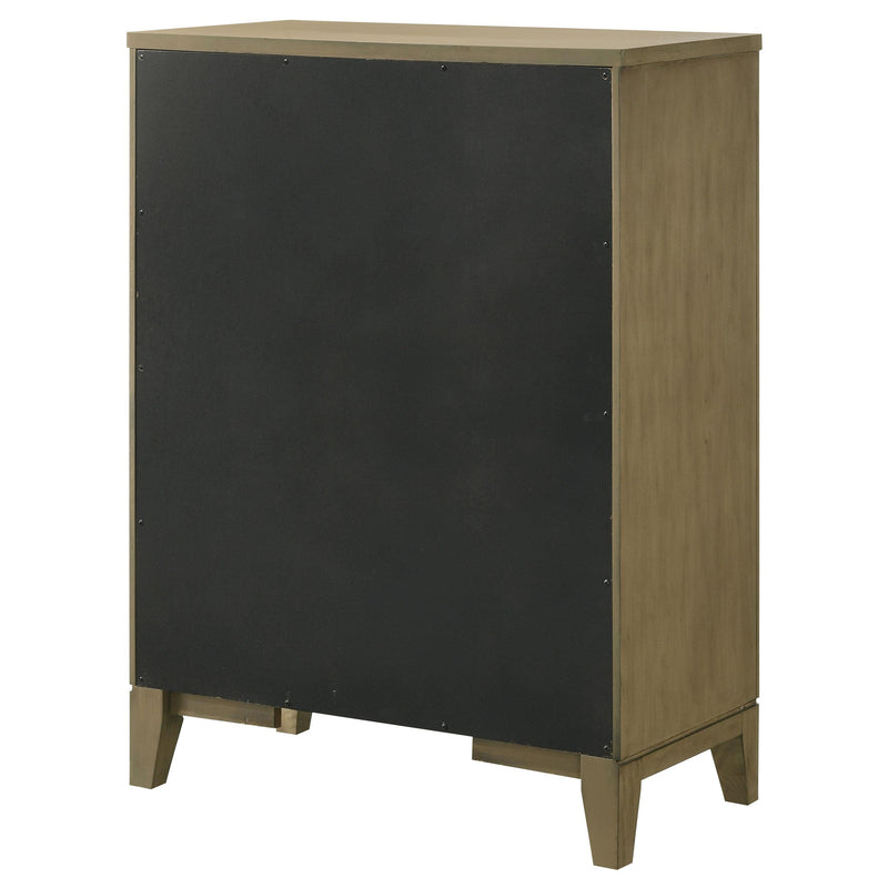 Coaster Furniture Granada 224925 5-Drawer Bedroom Chest of Drawers - Natural Pine IMAGE 7