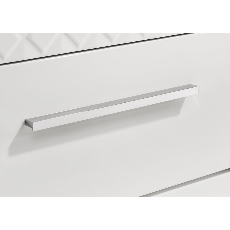 Coaster Furniture Ives 224943M 6-Drawer Dresser and Mirror - White High Gloss IMAGE 12