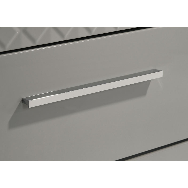 Coaster Furniture Ives 224973 6-Drawer Dresser Cabinet - Grey High Gloss IMAGE 12