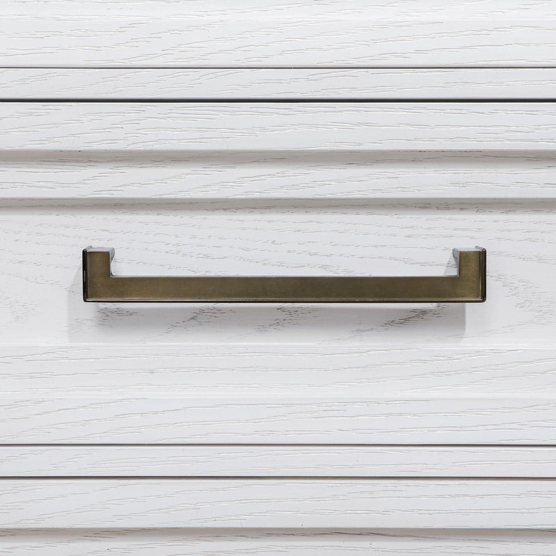 Coaster Furniture Marielle 224843M 6-Drawer Dresser with Mirror - Distressed White IMAGE 12