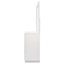 Coaster Furniture Felicity 203503M 6-Drawer Wood Dresser with Mirror - White High Gloss IMAGE 4