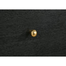  Coaster Furniture Cavelle 223663 6-Drawer Dresser Cabinet - Black IMAGE 12