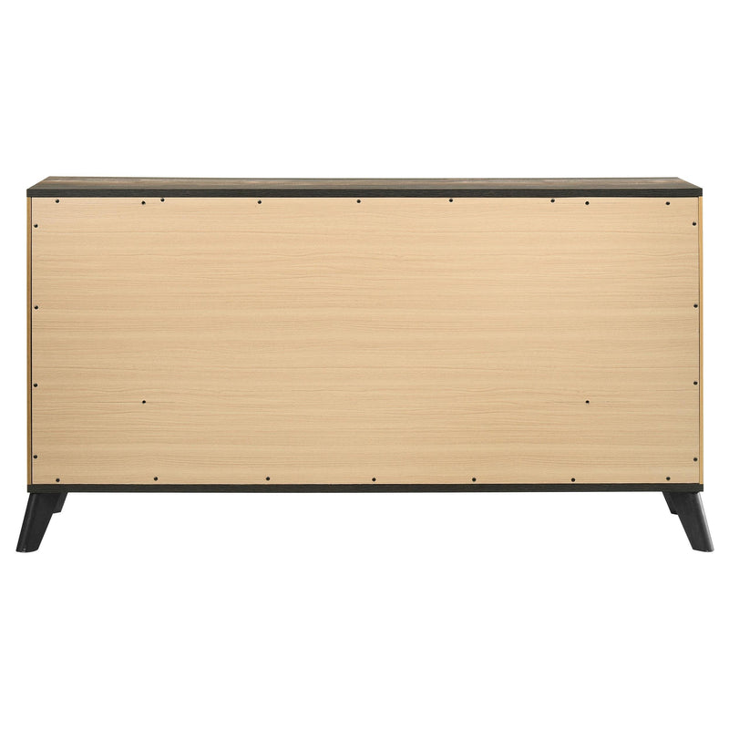 Coaster Furniture Kaywood 225003 6-Drawer Dresser Cabinet - Natural Pine IMAGE 6