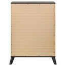  Coaster Furniture Kaywood 225005 4-Drawer Bedroom Chest of Drawers - Natural Pine IMAGE 6